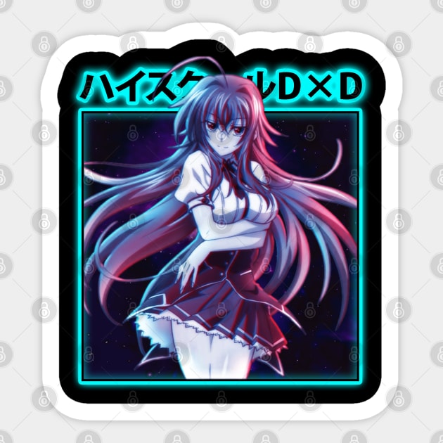 Sacred Gears Unleashed High School DxD Power-Up Tee Sticker by Thunder Lighthouse